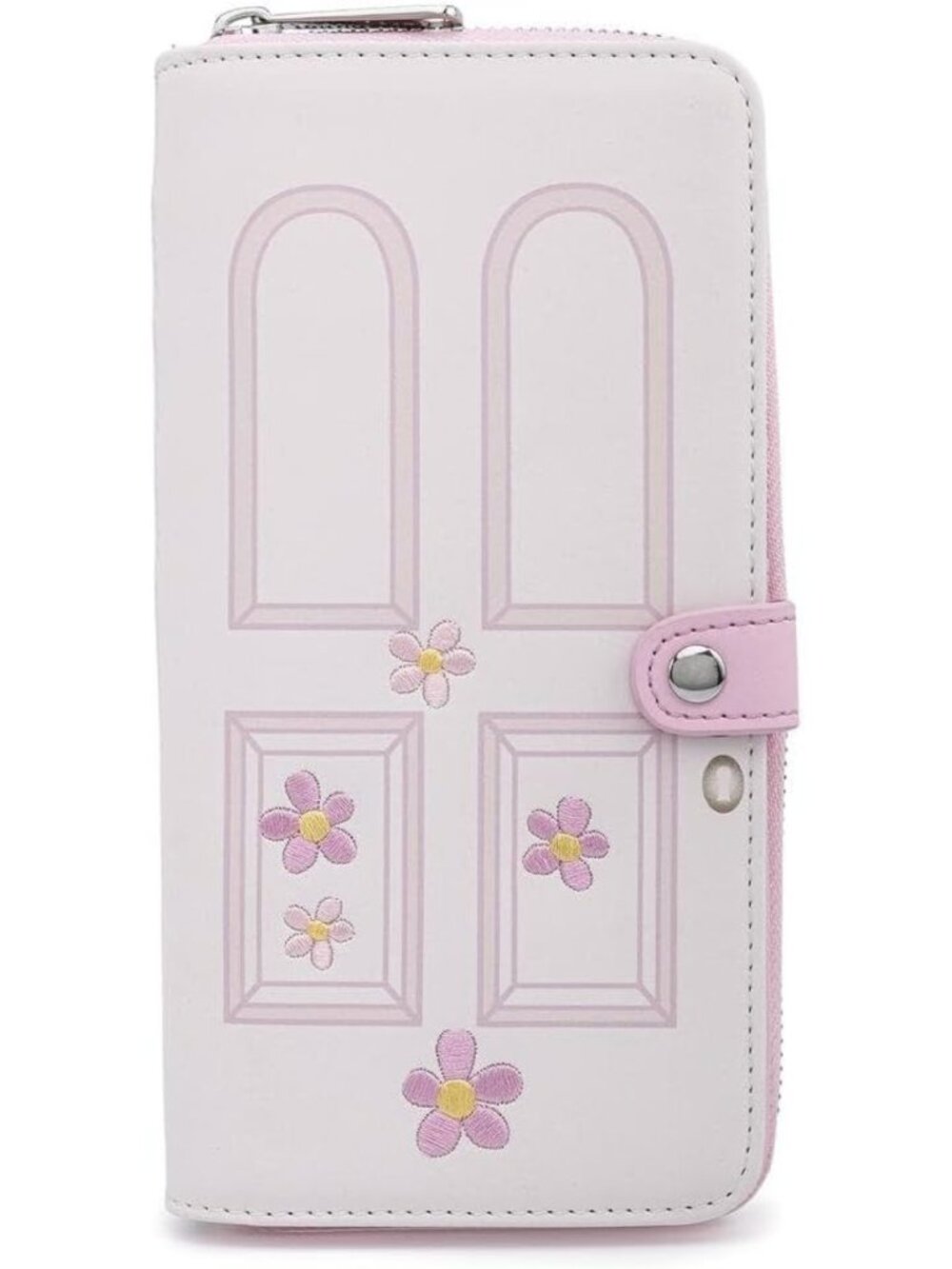 Cute Zip-Around Wallet featuring Boo's Door from Monsters Inc - Disney Pixar